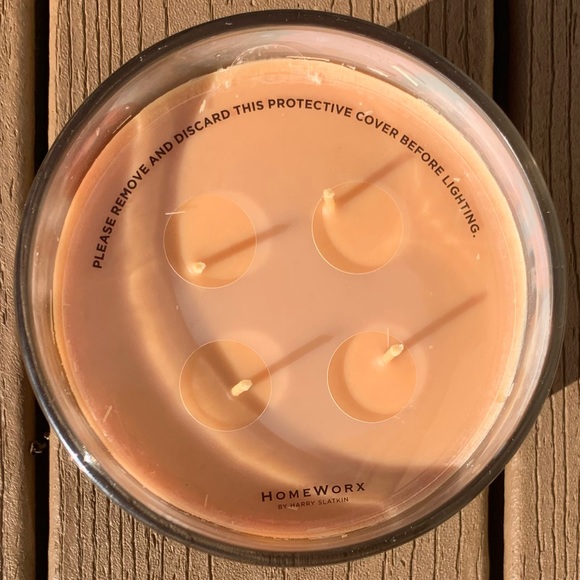 🆕 HARVEST BAKE SHOPPE HARRY SLATKIN HOMEWORX 4 WICK, 18oz CANDLE NWTS! - Picture 2 of 5